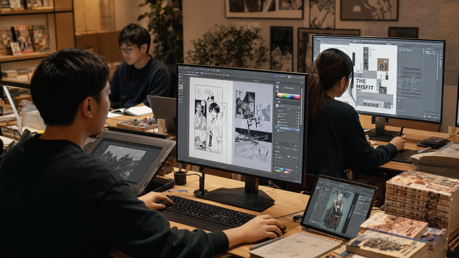 Marano Comic World in-house production studio